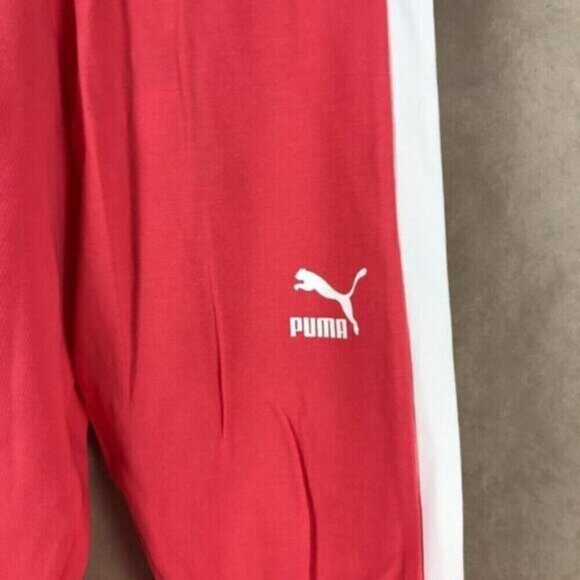PUMA Cotton Leggings Coral/White NWT Size Small - Picture 7 of 10
